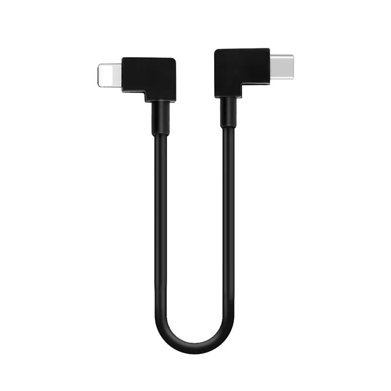 Doule 90 USB C To Lightning(braided)