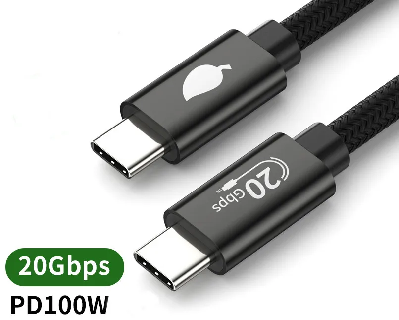 USB3.2 Type-C data cable 5A PD100W 4K cable