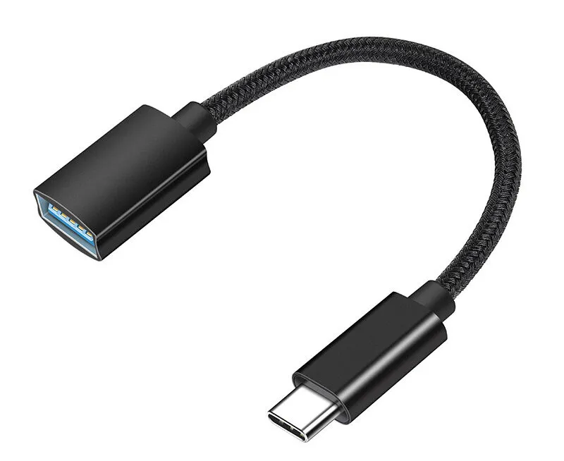 USB 3.1 10Gbps USB C Male to USB A Female Cable OTG Adapter