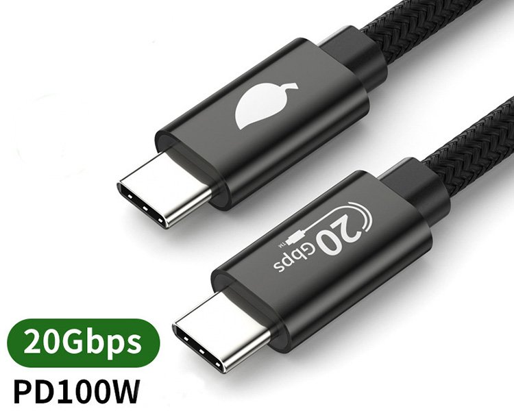 USB3.2 Type-C data cable 5A PD100W 4K cable