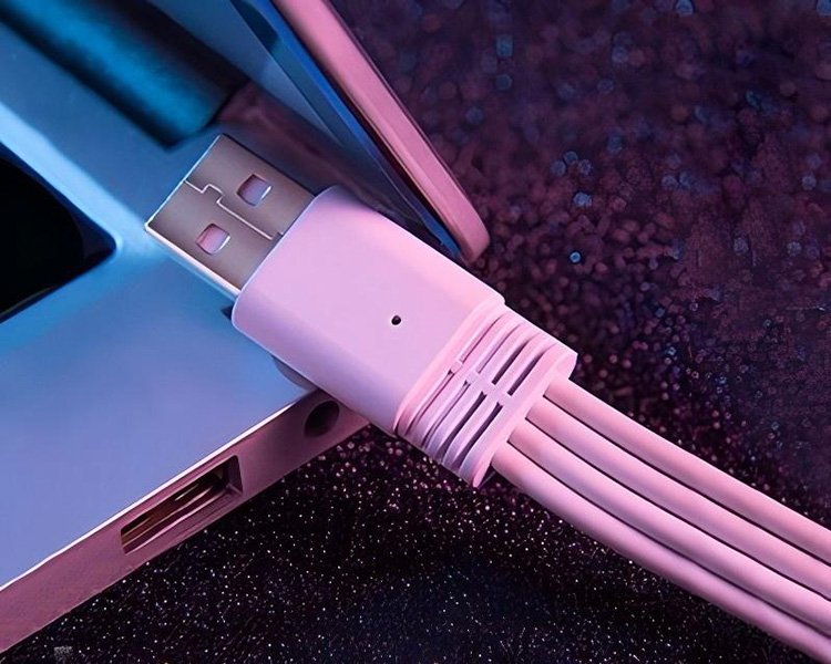 30CM one-to-four power cord four-in-one charging cable