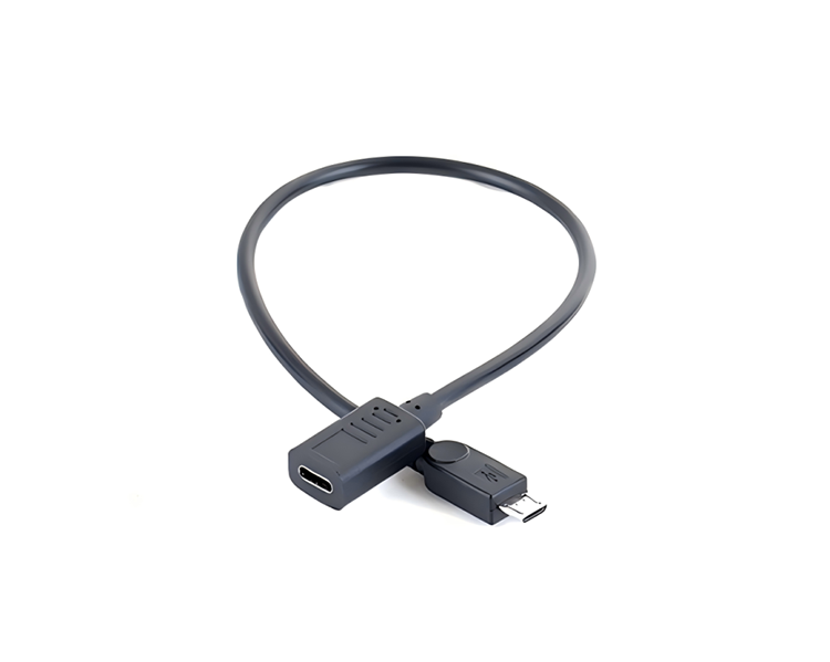 Micro USB to USB C OTG Cable to Type C Charge Converter Cable