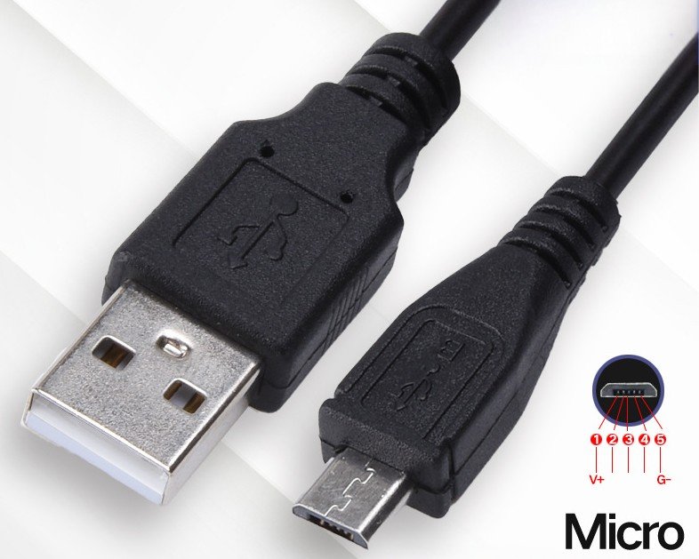 micro usb data charging cable