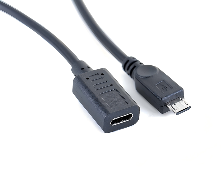 Type-c female to micro male data charging adapter cable mobile phone tablet C female Android usb adapter