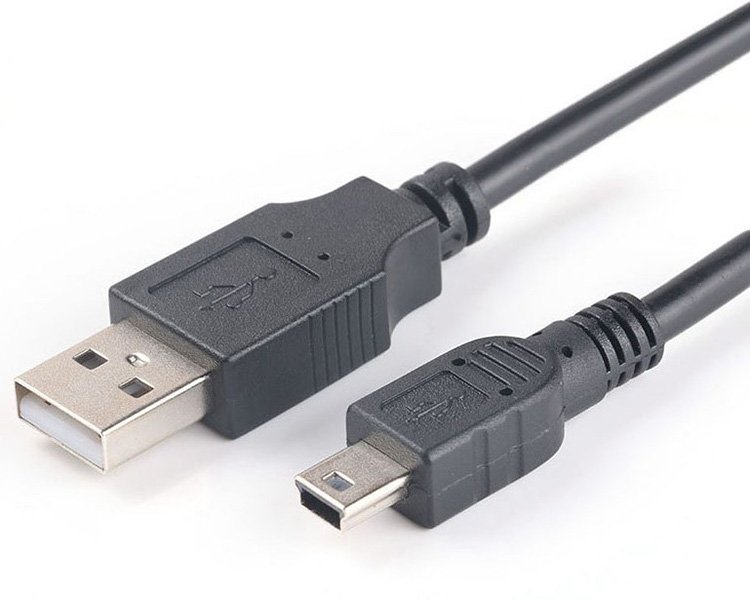 USB A Male to Mini B 5P USB Cable