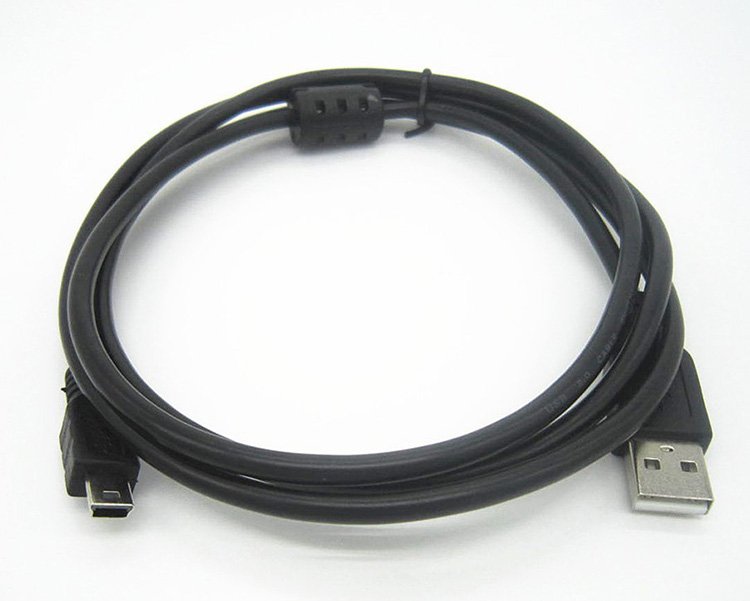 Mini USB to USB Fast Data Charging Cable with Magnetic Ring