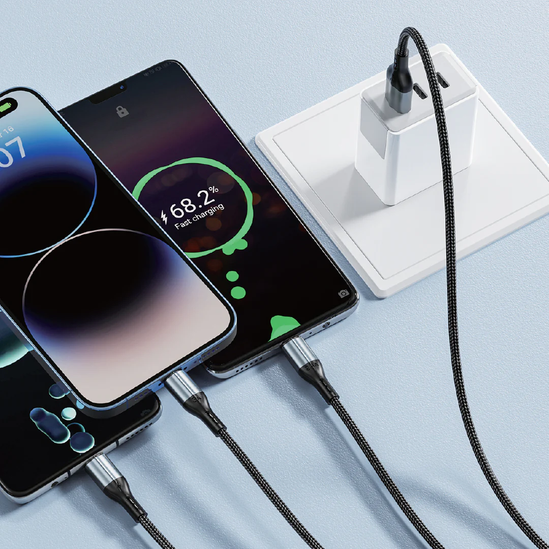 3-en-1 Câble de Charge(Moyen-Orient)