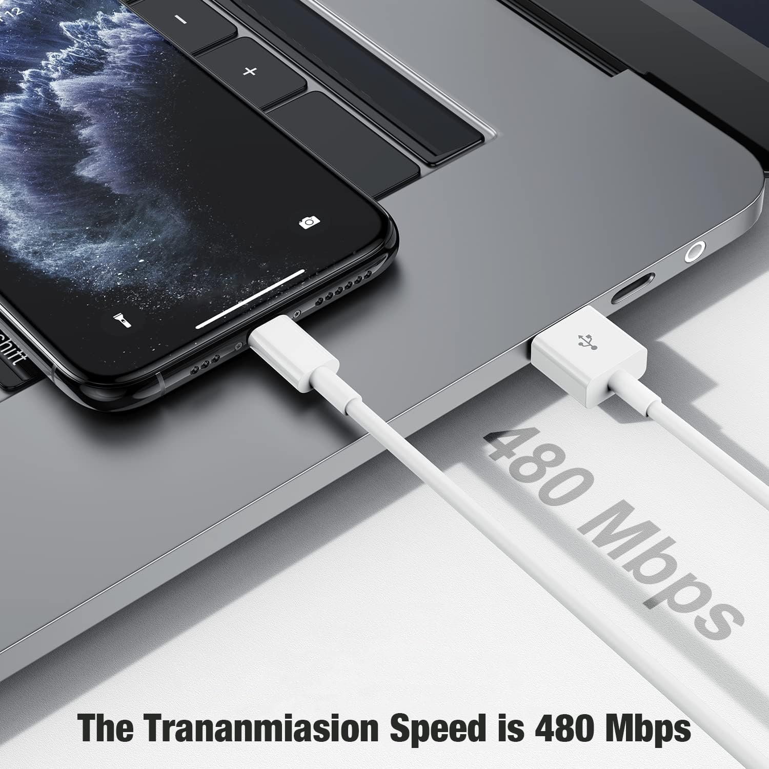 Lightning Cable Data Transfer Verification