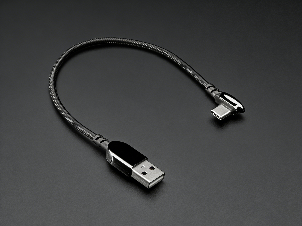 Right Angle USB Cable