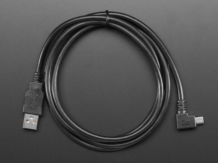 USB Mini Cable Right-Angle Options Available