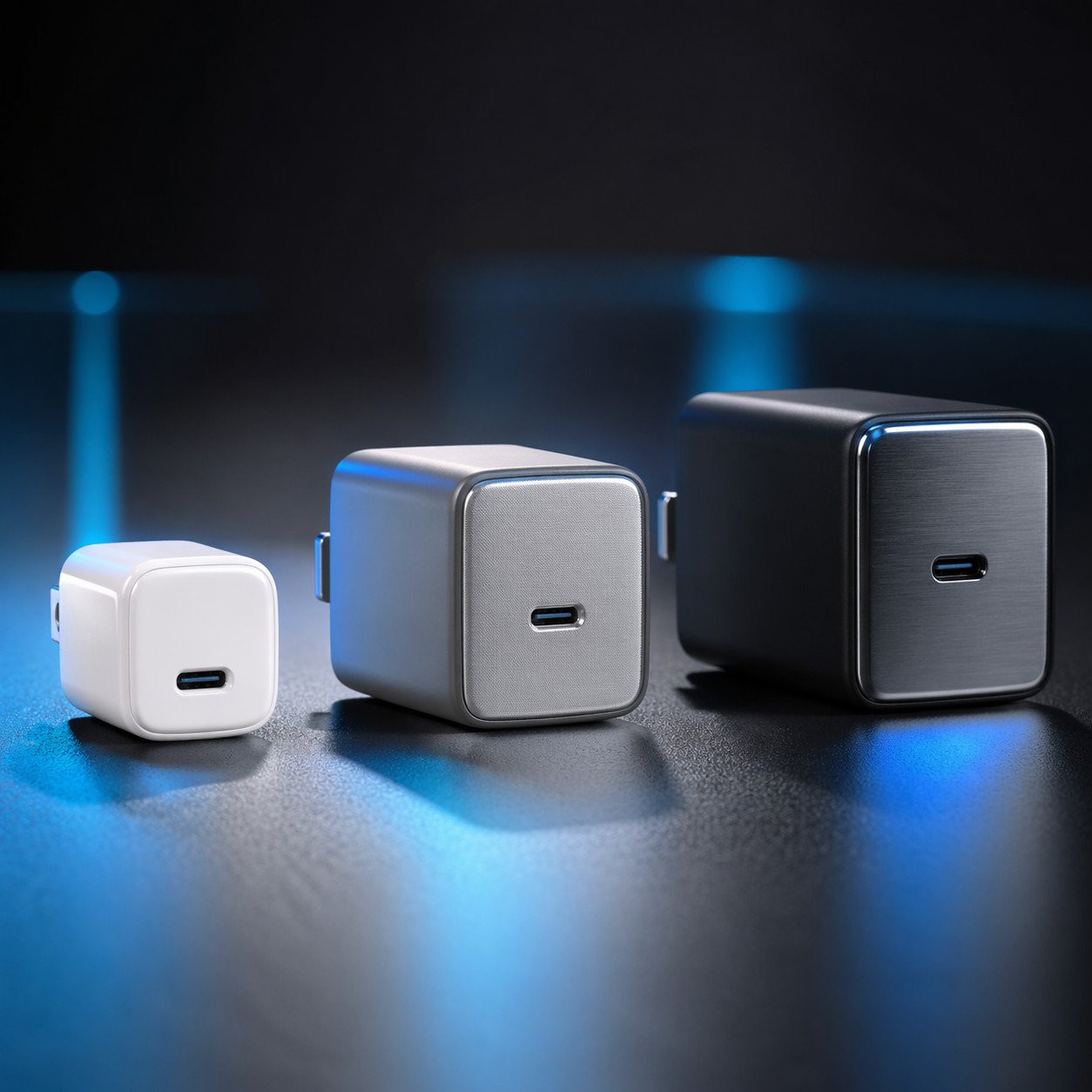 USB PD Version Differences Complete Guide Cover Comparison of USB PD 2.0 PD 3.0 and PD 3.1 charging standards showing power evolution from 100W to 240W