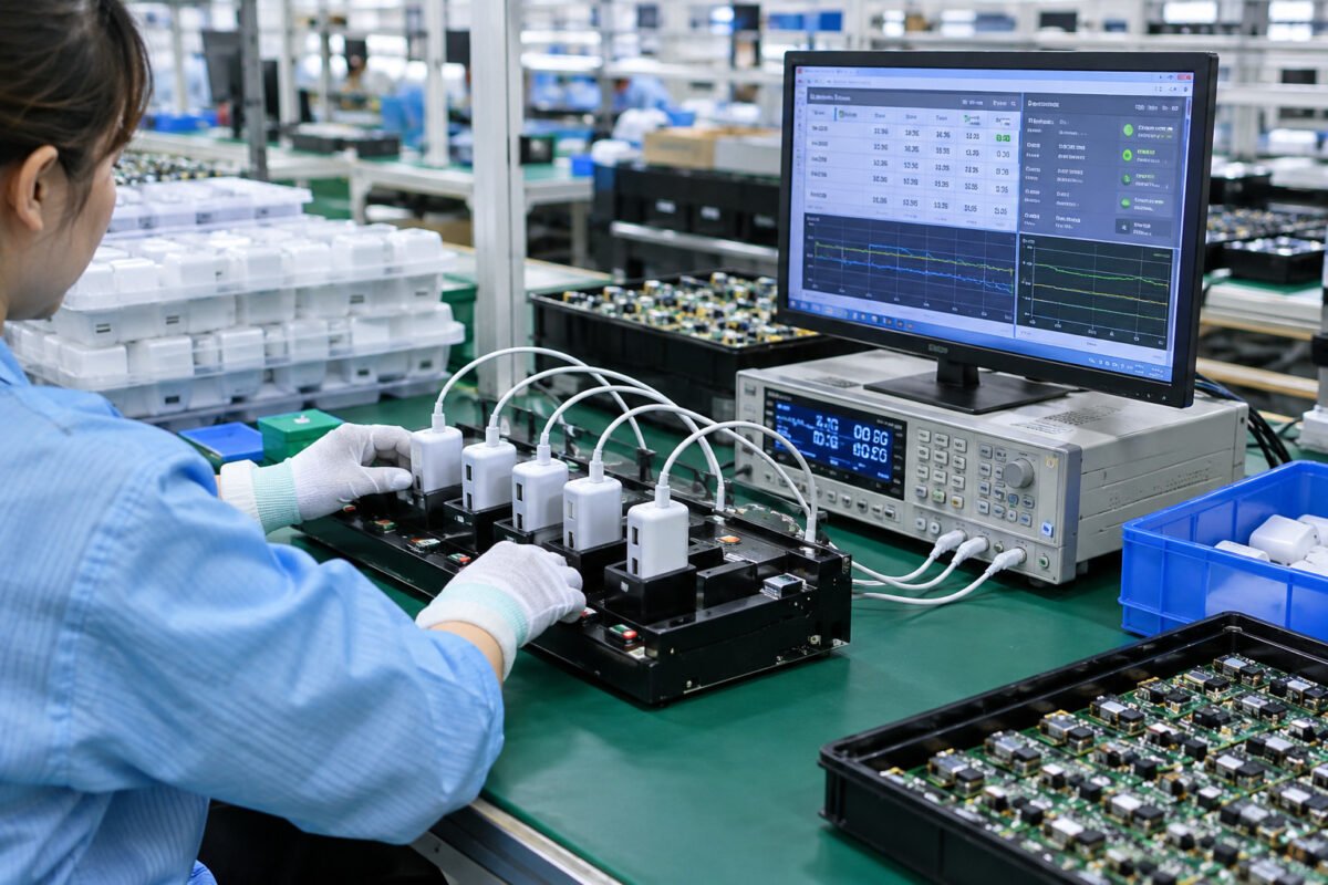 Custom charger production